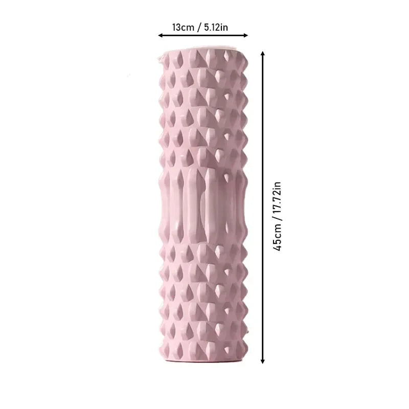 Foam Roller Yoga for Massage, Fitness, Deep Tissue Whole Body Pain Relief