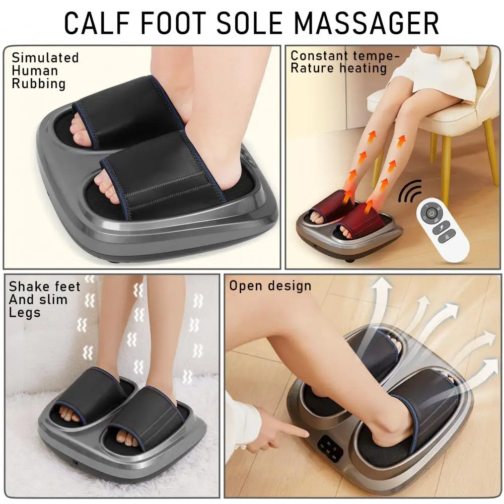 Thermal Heating Foot Massager with Air Compression