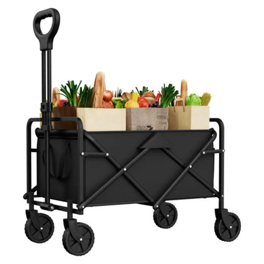 Foldable Garden Wagon Cart Portable Camping Trolley Utility