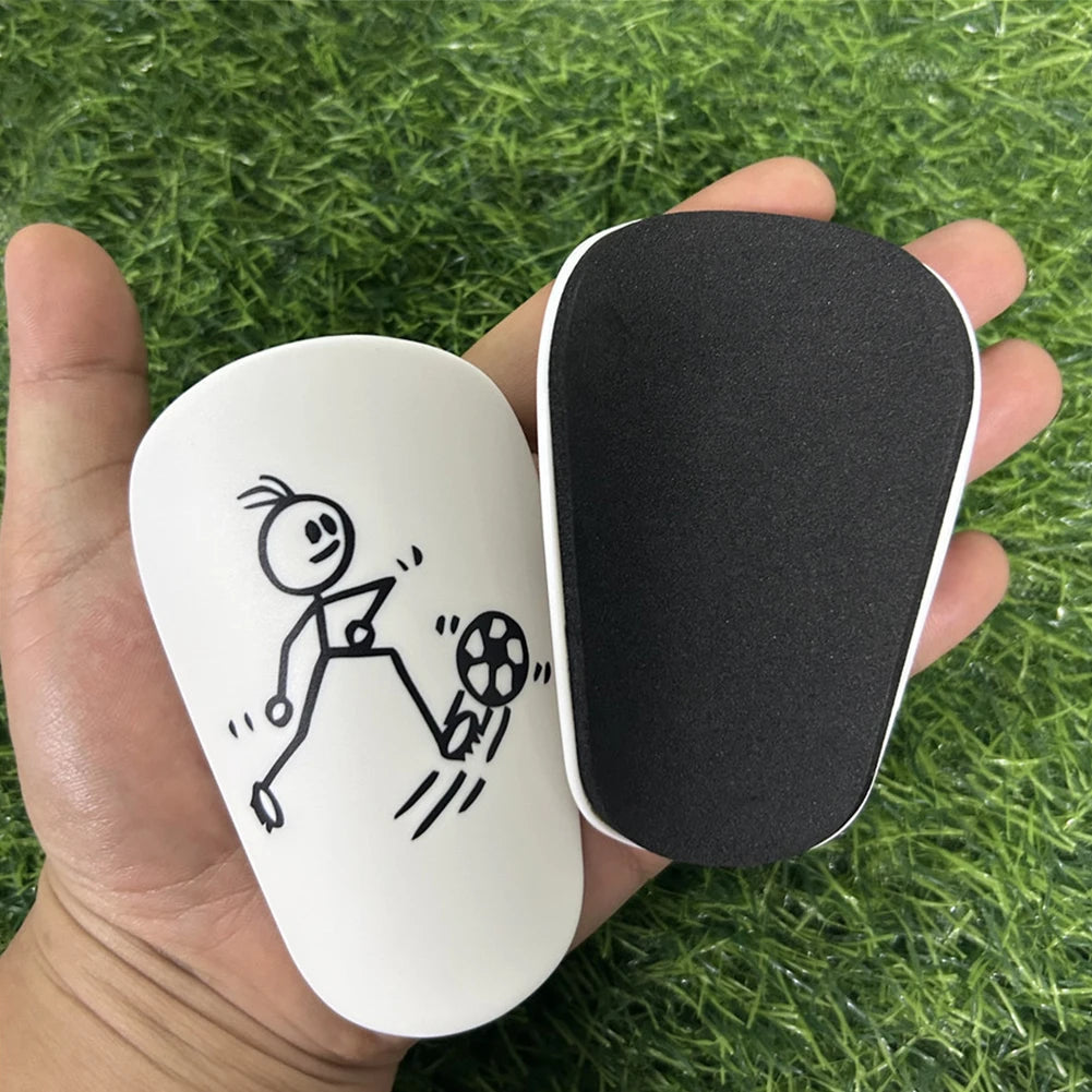 1Pair Soccer Shin Pad Shock Absorber Football Shin Guards Mini Shin Guard Soccer Training Leg Protector for Kids