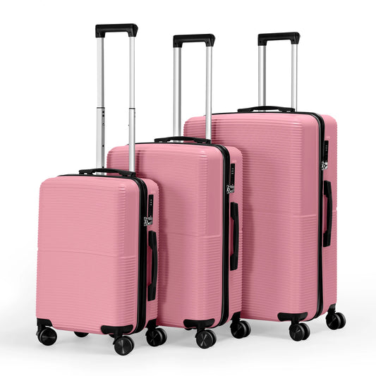 TSA Lock 3Pcs Luggage Set ABS Hardshell