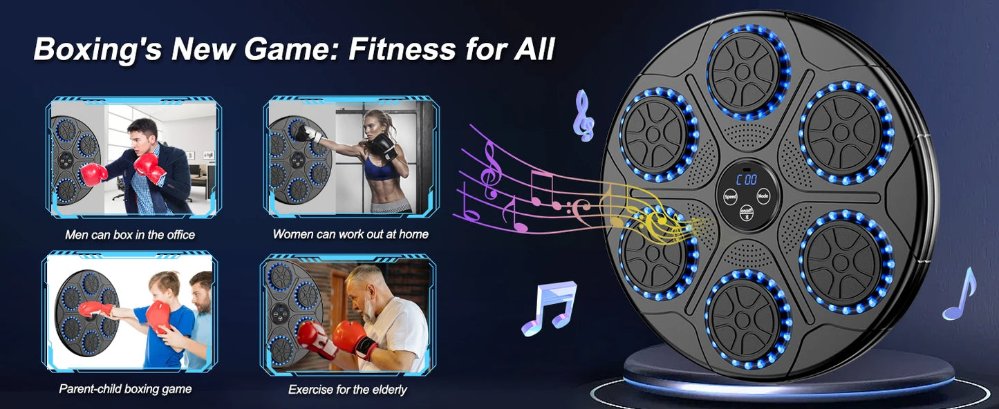 New Music Boxing Machine Smart Bluetooth Wall Mounted Trainer