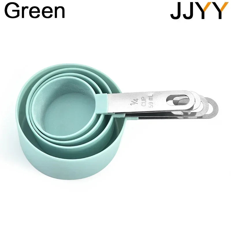 4PCS/Set Multi-Purpose Measuring Cups Stainless Steel Set