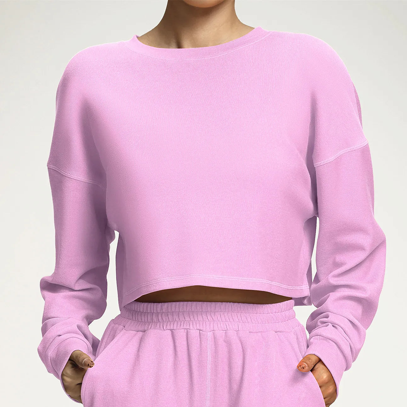 1/2PCS Loose Sweatshirt Yoga Set Gym Clothes Women Fitness