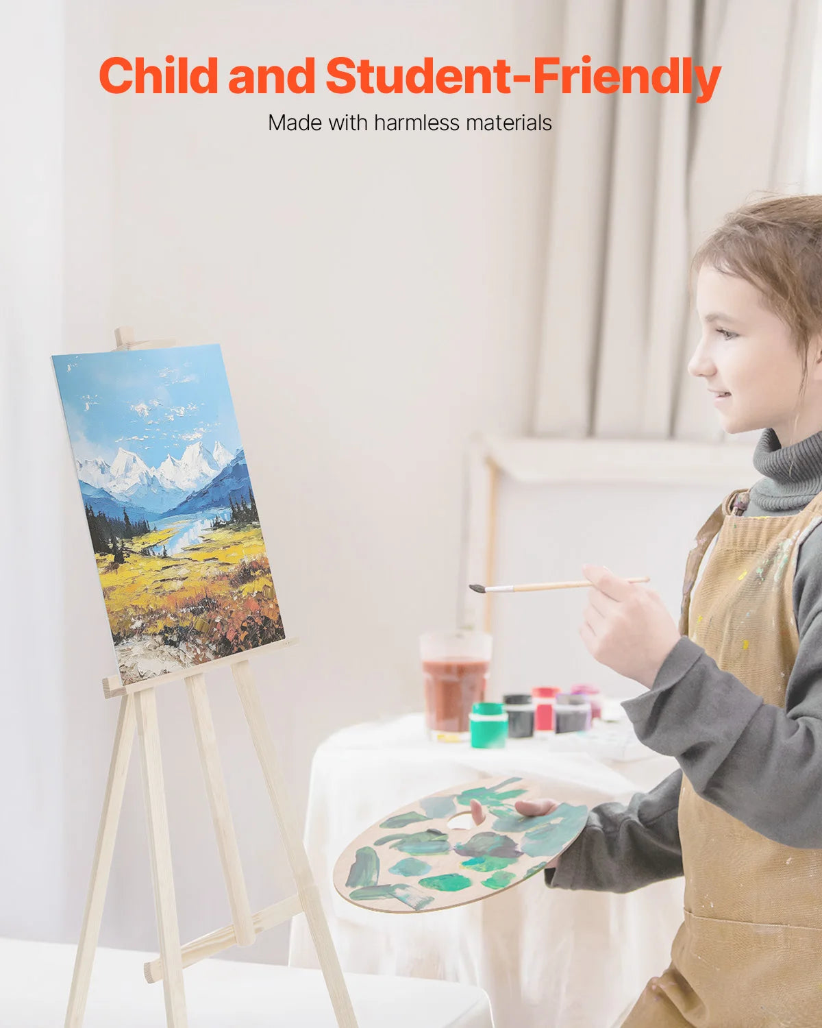 White Canvases Painting Canvas Panels for  Sketching Acrylic Oil Painting Watercolor Paint Canvas
