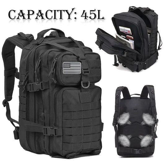 Tactical Backpack  Large Capacity Waterproof Multi-functional Bags