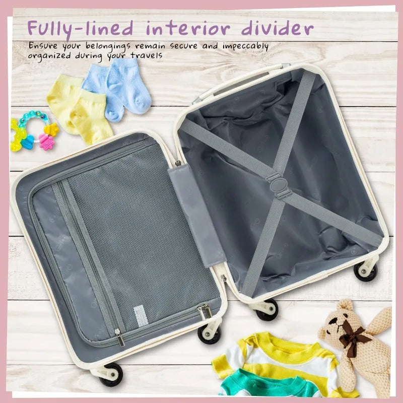 Kid’s Luggage Set 5 Piece Suitcase Set 16’’ Carry On