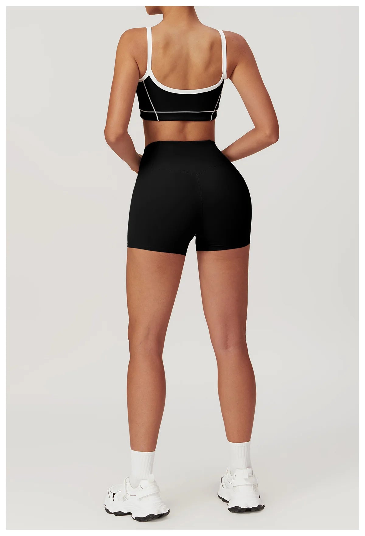 Yoga Set Women Sport Bra Gym Workout Legging High Waist Flare Pant
