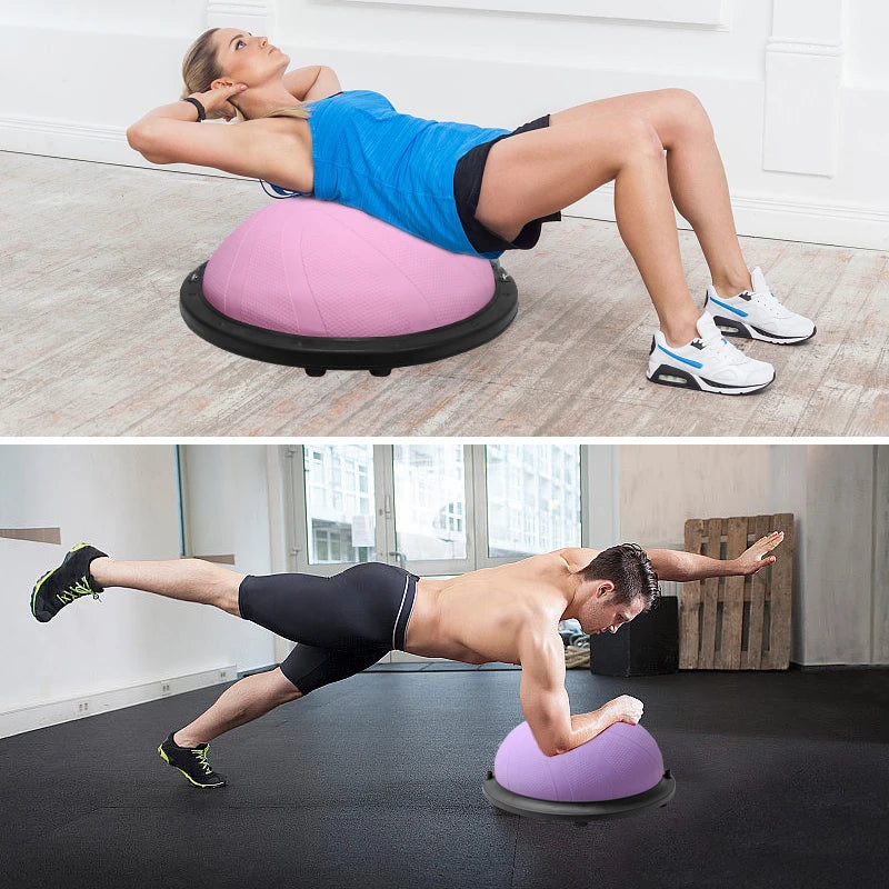 46cm/58cm Yoga Balance Ball Strong Home Gym Fitness Ball