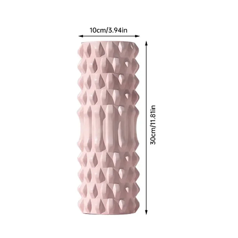 Foam Roller Yoga for Massage, Fitness, Deep Tissue Whole Body Pain Relief