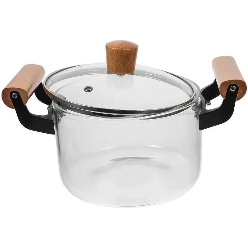 Soup Pot Nonstick Bakeware Sets Glass Stew Pot Lid Utensils