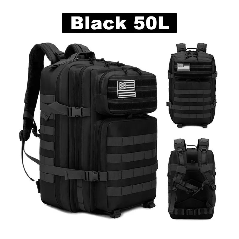 Tactical Backpack  Large Capacity Waterproof Multi-functional Bags