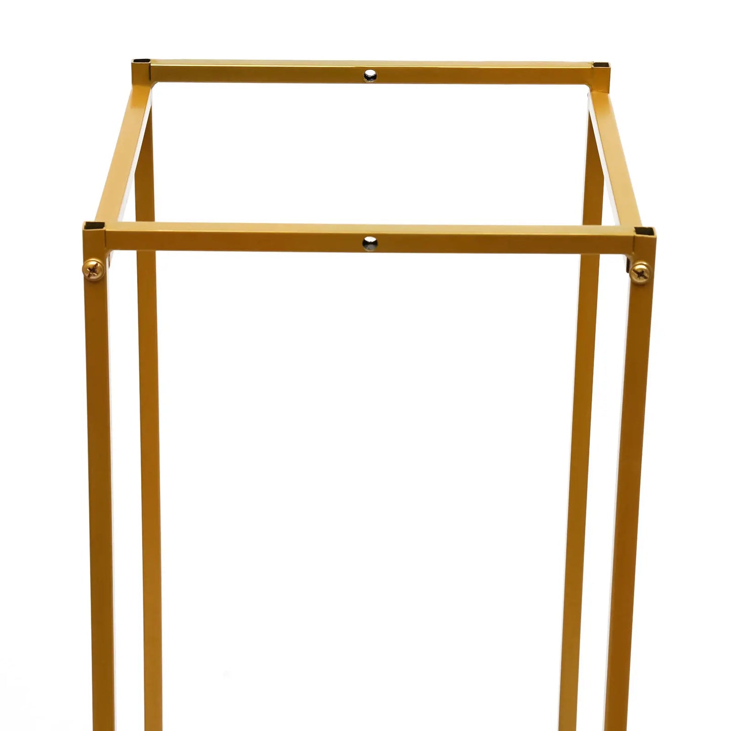 100/70CM Metal Wedding Flower Stand Floor Vase Geometric Centerpieces