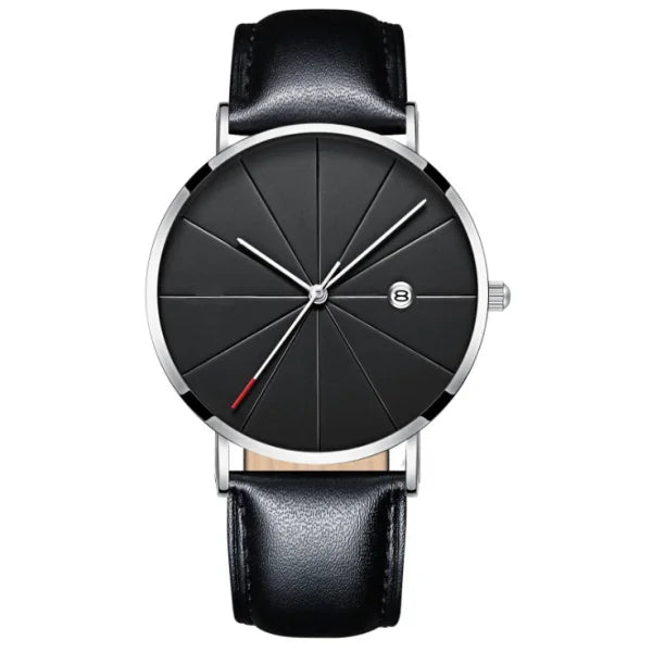 Men Watch Luxury Set Fashion Business Brown Quartz Wrist Watches