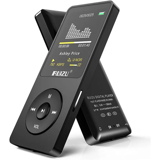 MP3 Music Player 16GB Portable Sport Walkman with 1.8 Inch Screen Support FM Radio E-Book Clock Recorder  MP4 Compact