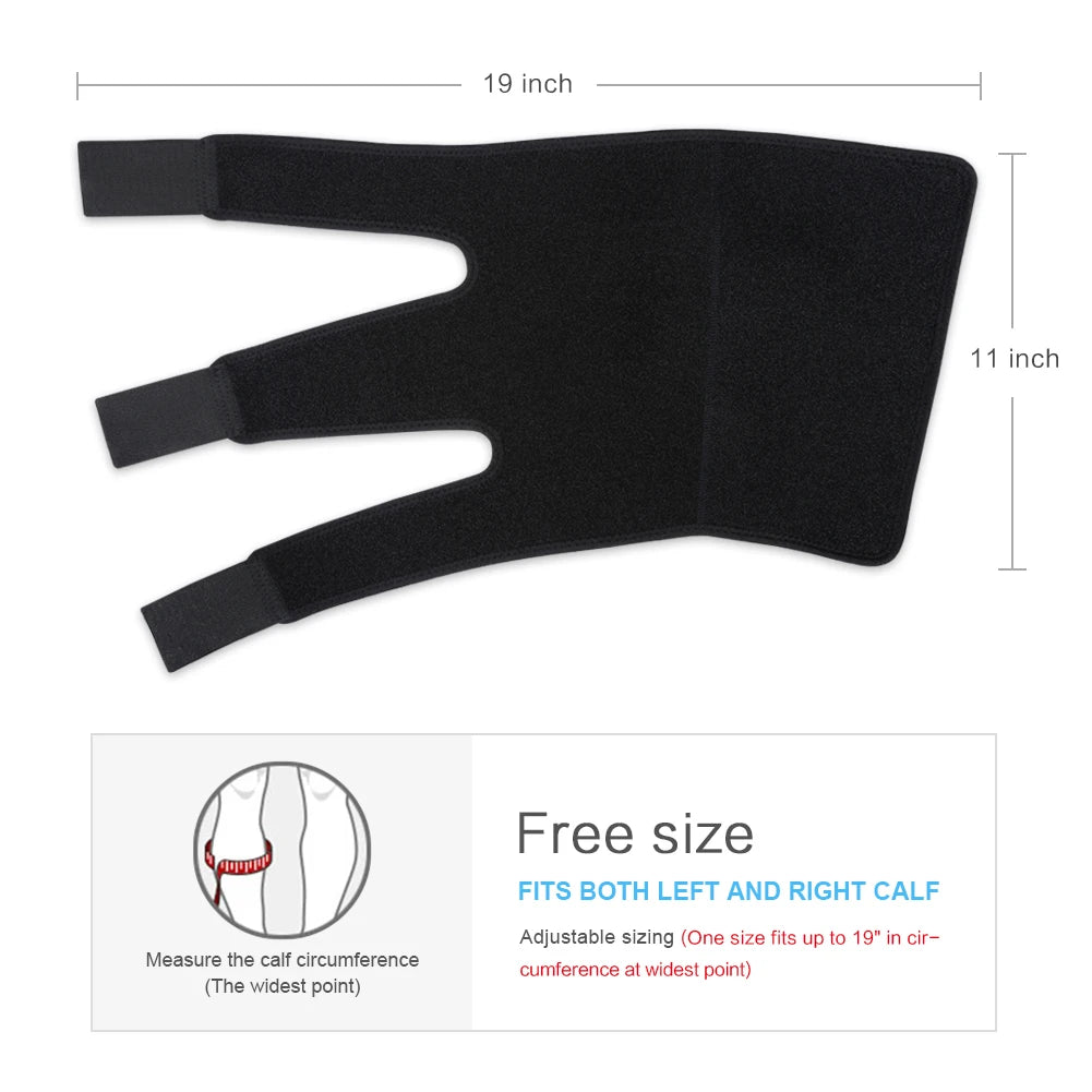 Adjustable Calf Support Calf Compression Brace Sleeve Wrap