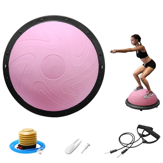 46cm/58cm Yoga Balance Ball Strong Home Gym Fitness Ball