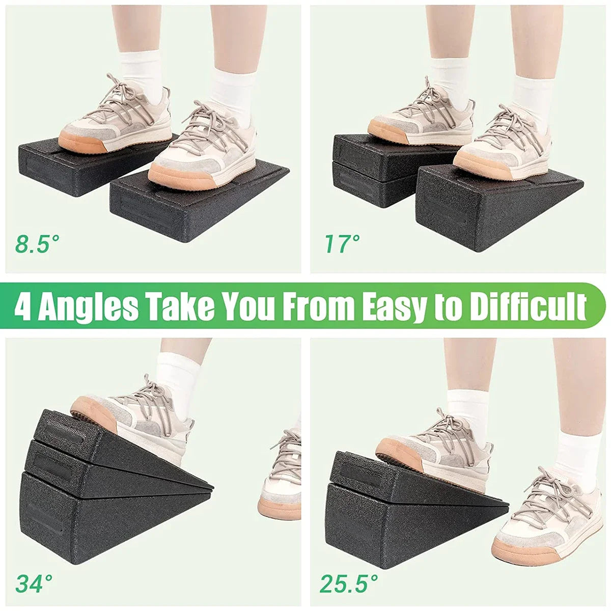 Yoga Foam Wedge Block Calf Extender Foot Stretcher