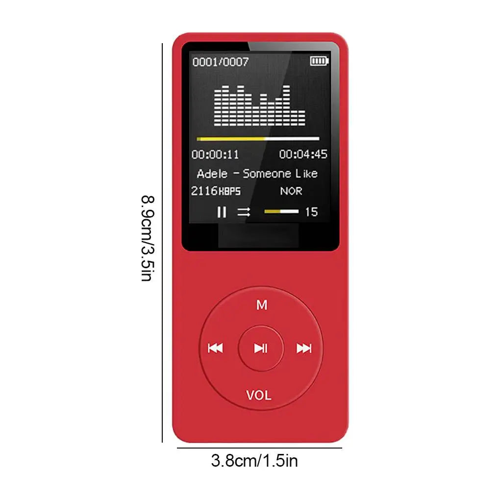 Portable MP3 Player Rechargeable Record Noise Conduction
