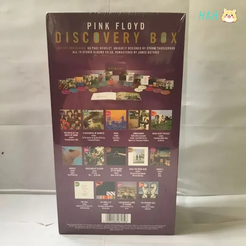 British Rock Band Album Hardcover Collection 16CD,  Disc Box Set Music Heavy Metal Rock Band CD Musica