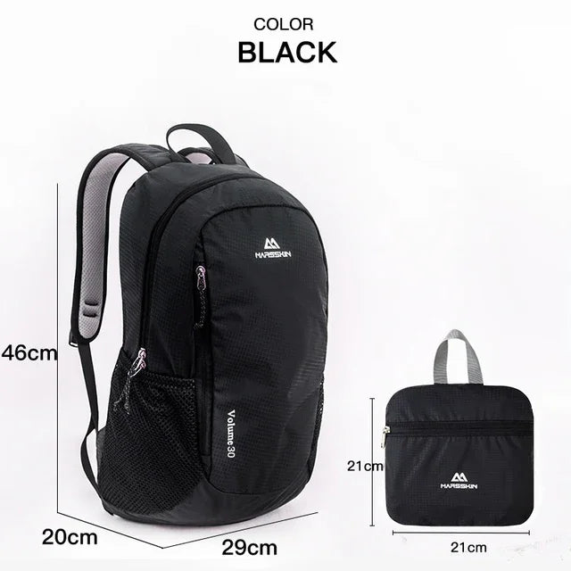 Portable Waterproof Outdoor Camping Backpack - 30L Capacity