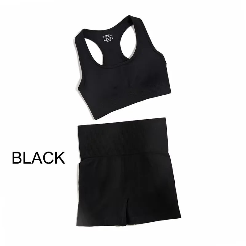 2/3/4pcs Seamless Yoga Set