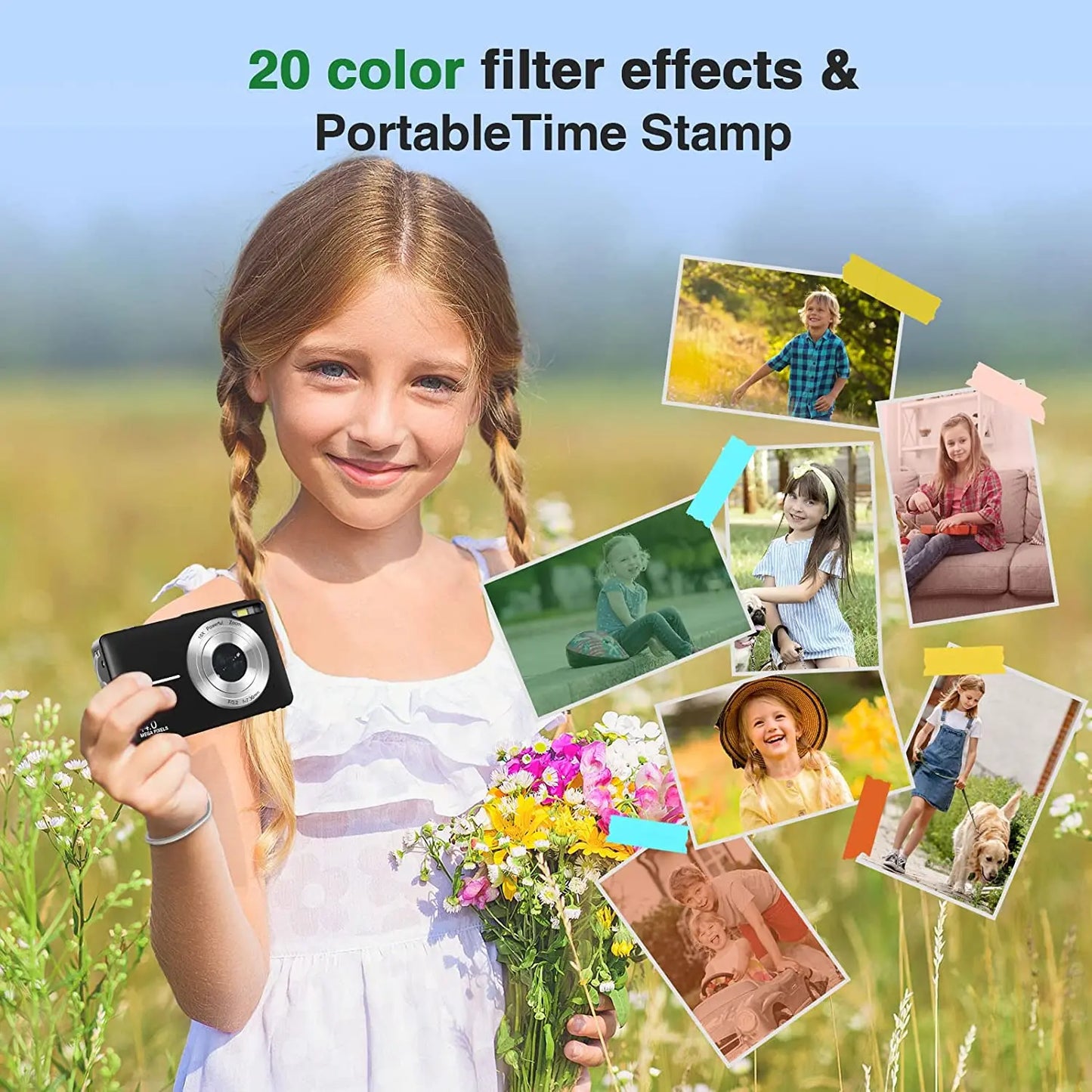 HD 1080P Digital Camera - Perfect for Kids and Beginners