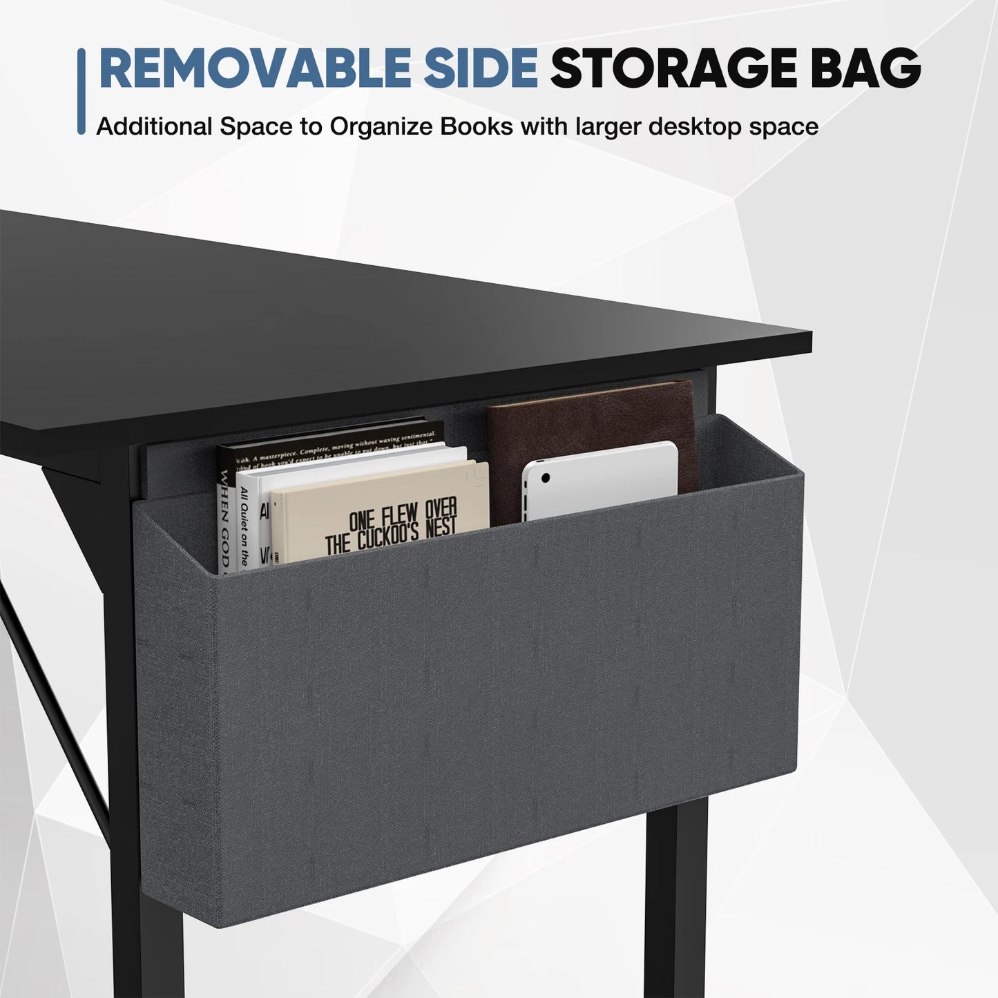 JHK Computer Desk Writing Study Office Gaming Table Compact