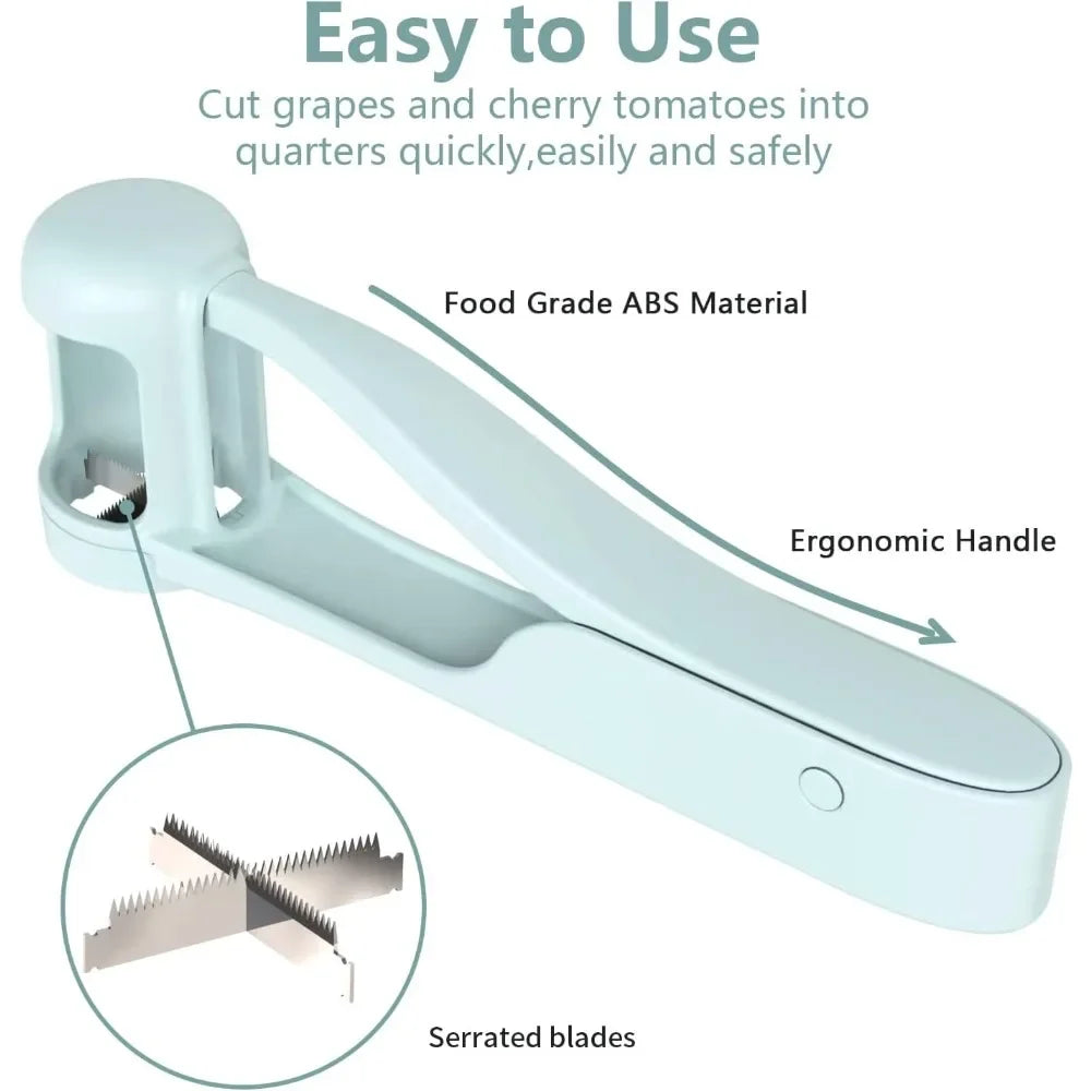 Grape Slicer, Grape Cherry Tomato Strawberry Cutter Tool