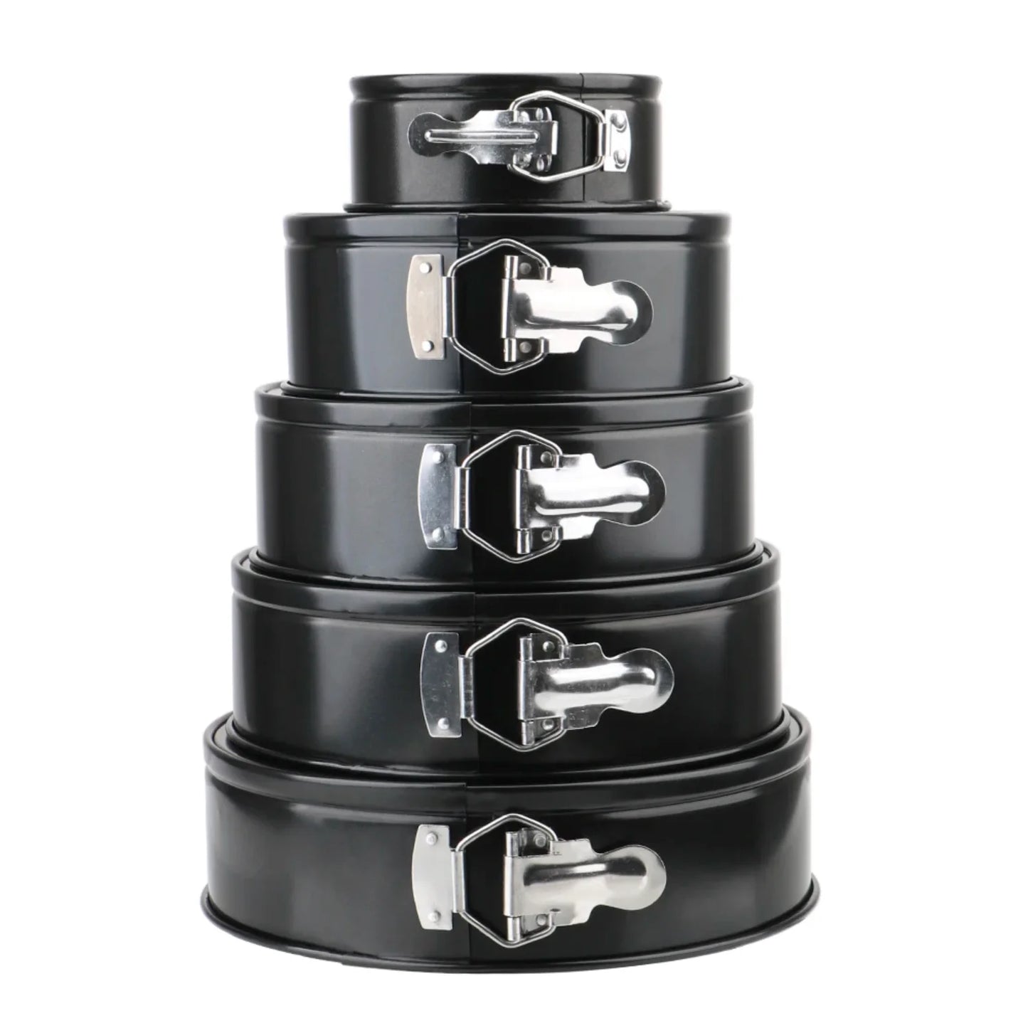 Non-Stick Metal Bake Round Cake Pan Removable Bottom