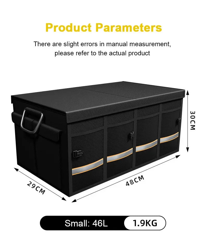 Car Trunk Storage Box Portable Multipurpose Folding Organizer