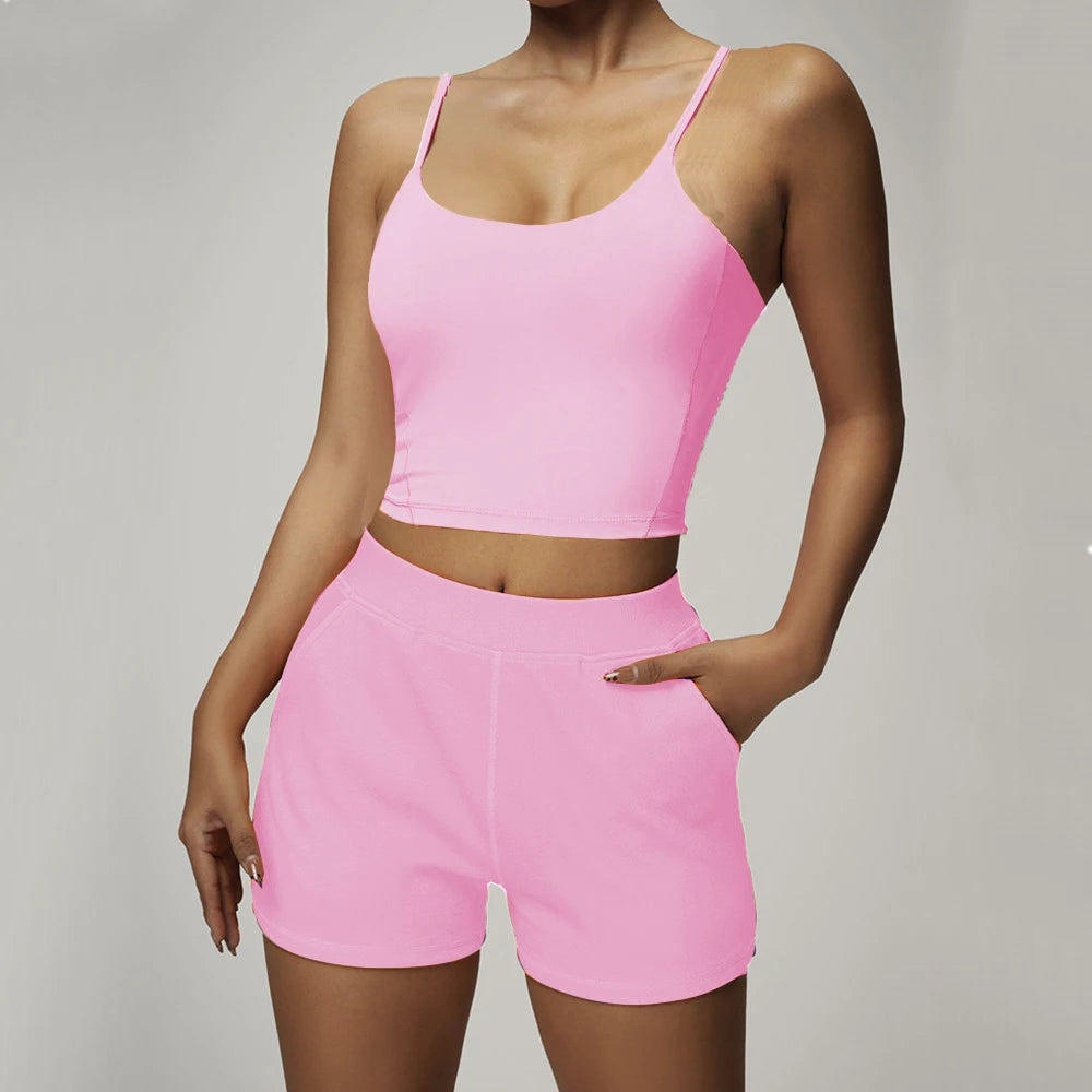 1/2PCS Loose Sweatshirt Yoga Set Gym Clothes Women Fitness