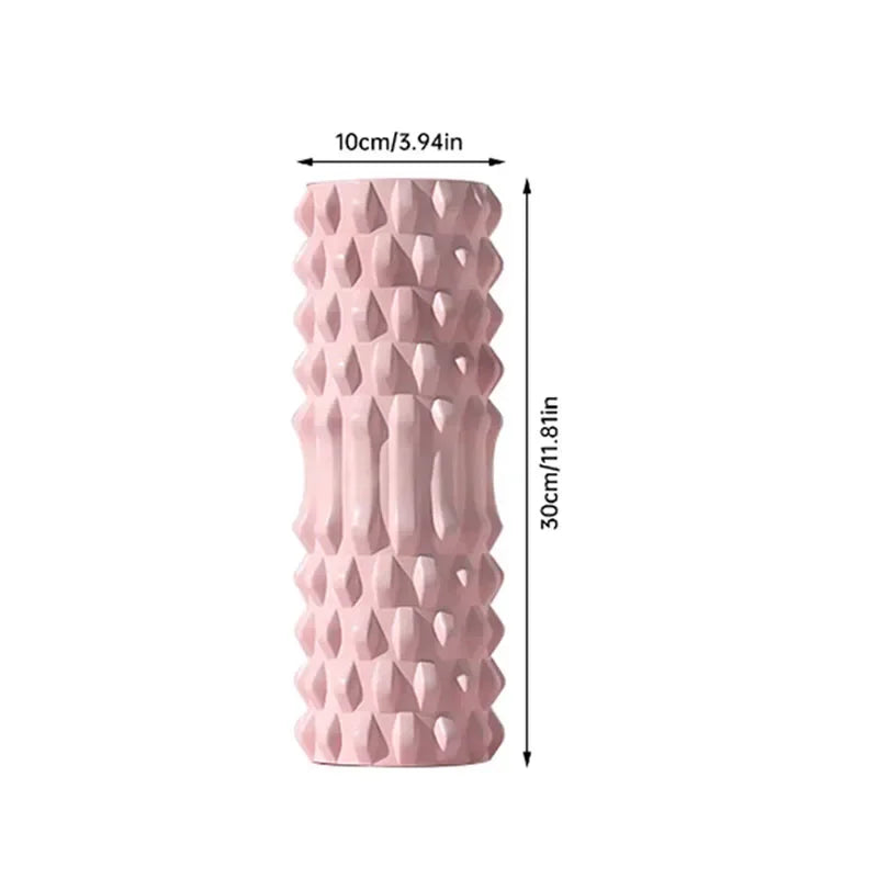 Foam Roller Yoga for Massage, Fitness, Deep Tissue Whole Body Pain Relief