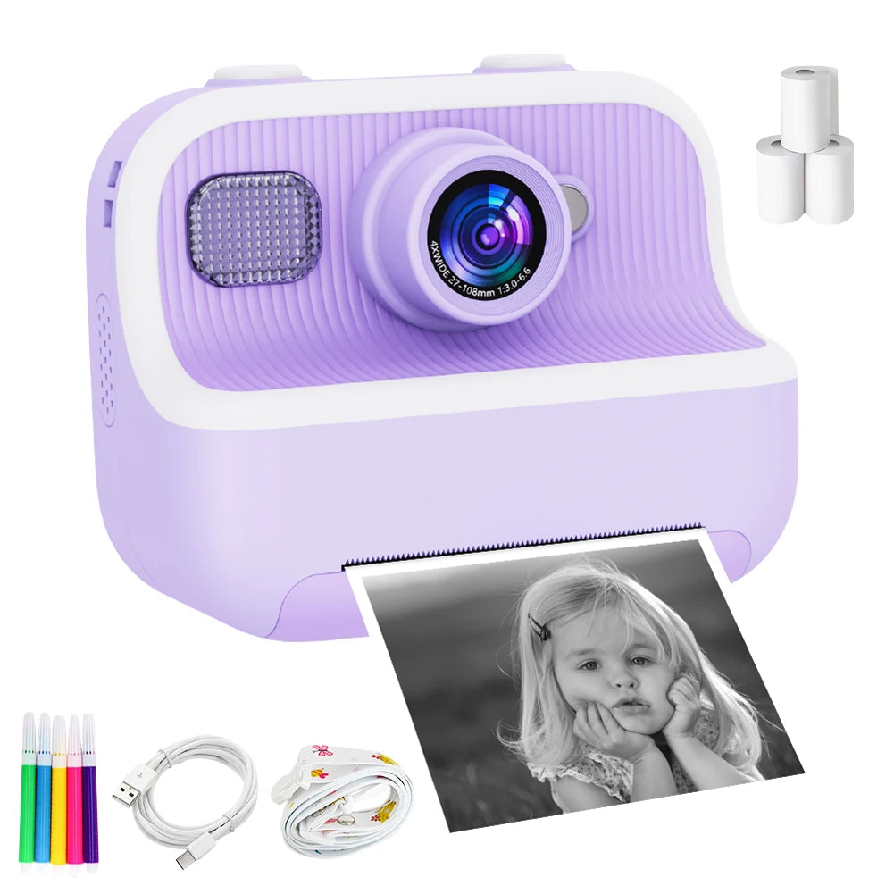 Kids Mini Instant Print Camera