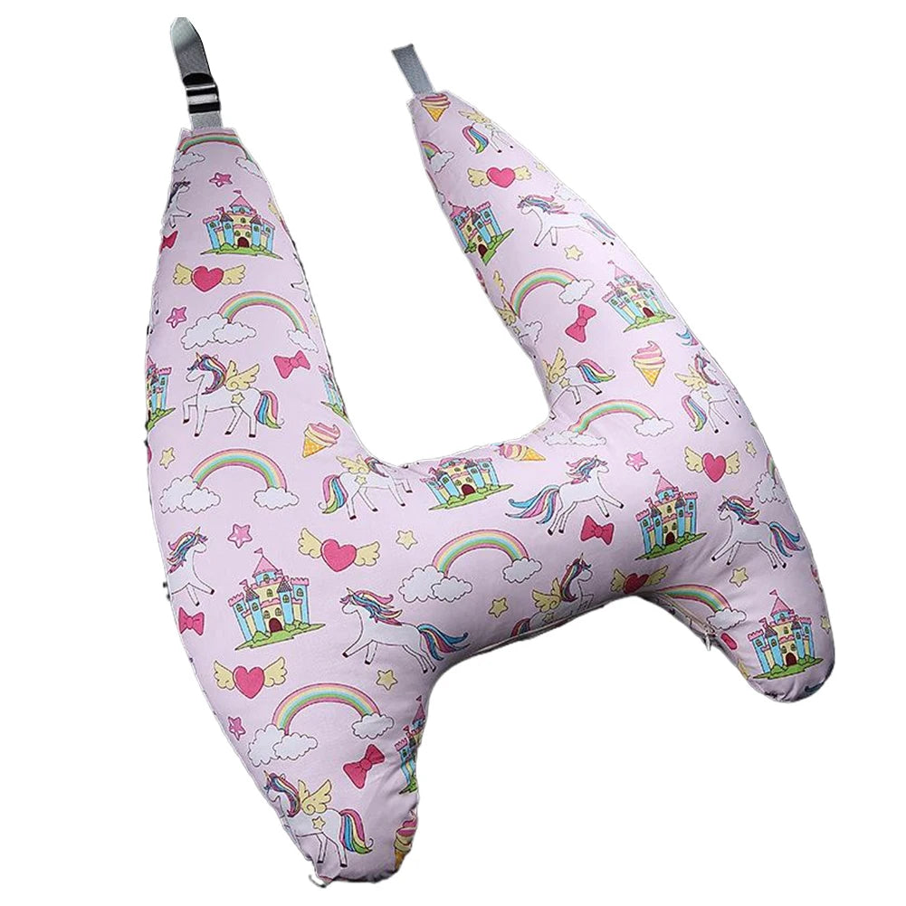 Cartoon Dinosaur Children Car Sleep Headrest Sleeping Pillow