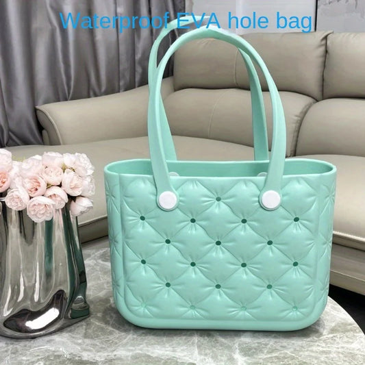 Summer Bag Shoulder Red Crossover Waterproof EVA Fashion Beach Bag