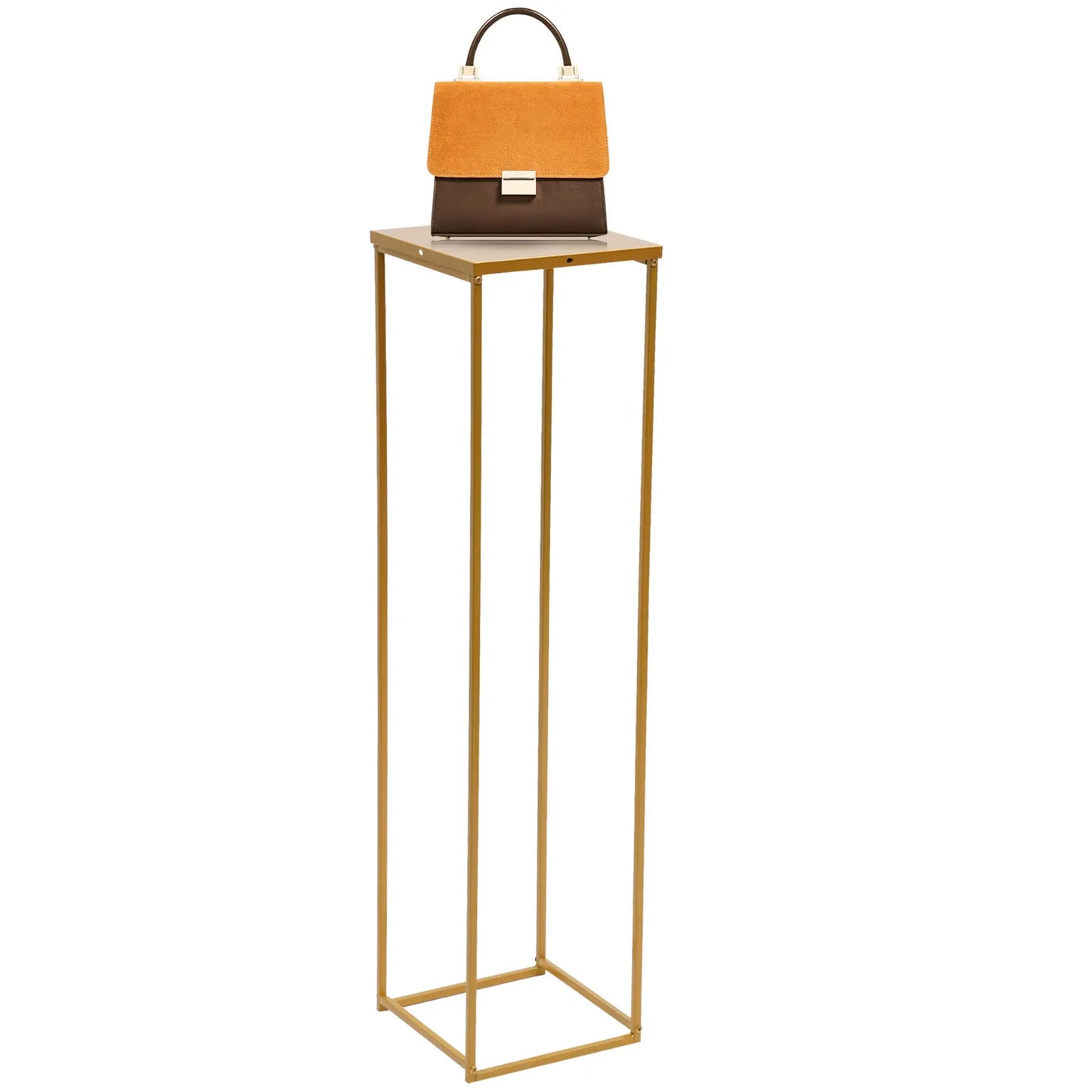 100/70CM Metal Wedding Flower Stand Floor Vase Geometric Centerpieces