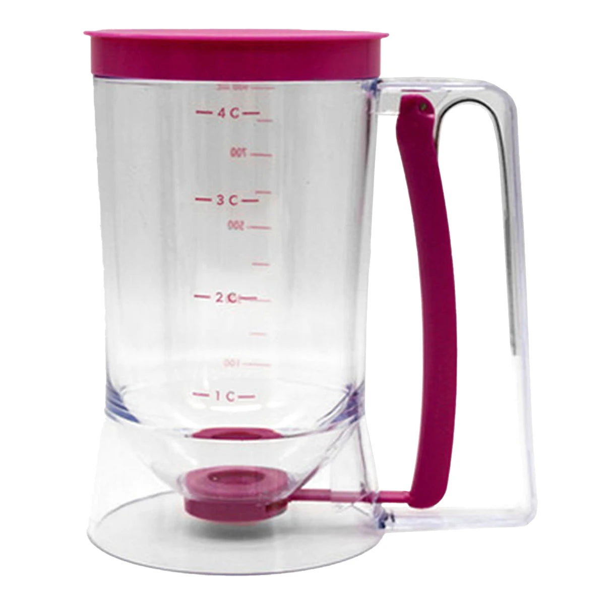 Batter Separator Pancake Dispenser with Measuring Label