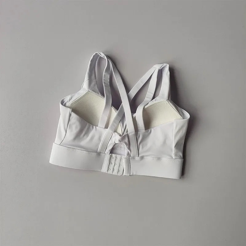 High-End Sports Bra Gym Push Up Bra Women High Impact Top