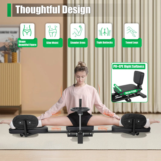 Leg Stretcher Fitness Training Equipment for Ballet Yoga Home Gym