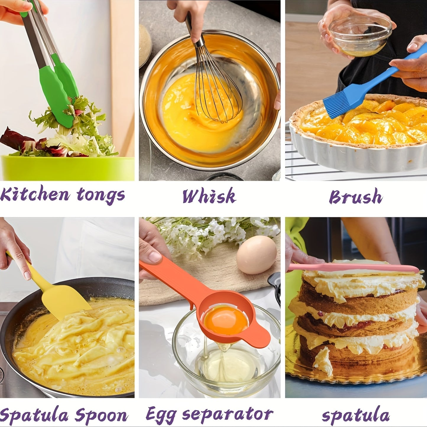 20pcs Mixing Bowls With Airtight Lids, Stainless Steel Metal Nesting Bowls
