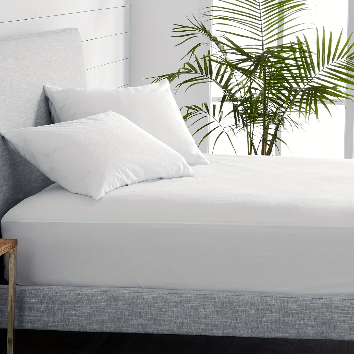 100% Bamboo Fiber Bed 3pcs Set, Comfortable - Hotel Luxury Bed Sheet+Pillowcase