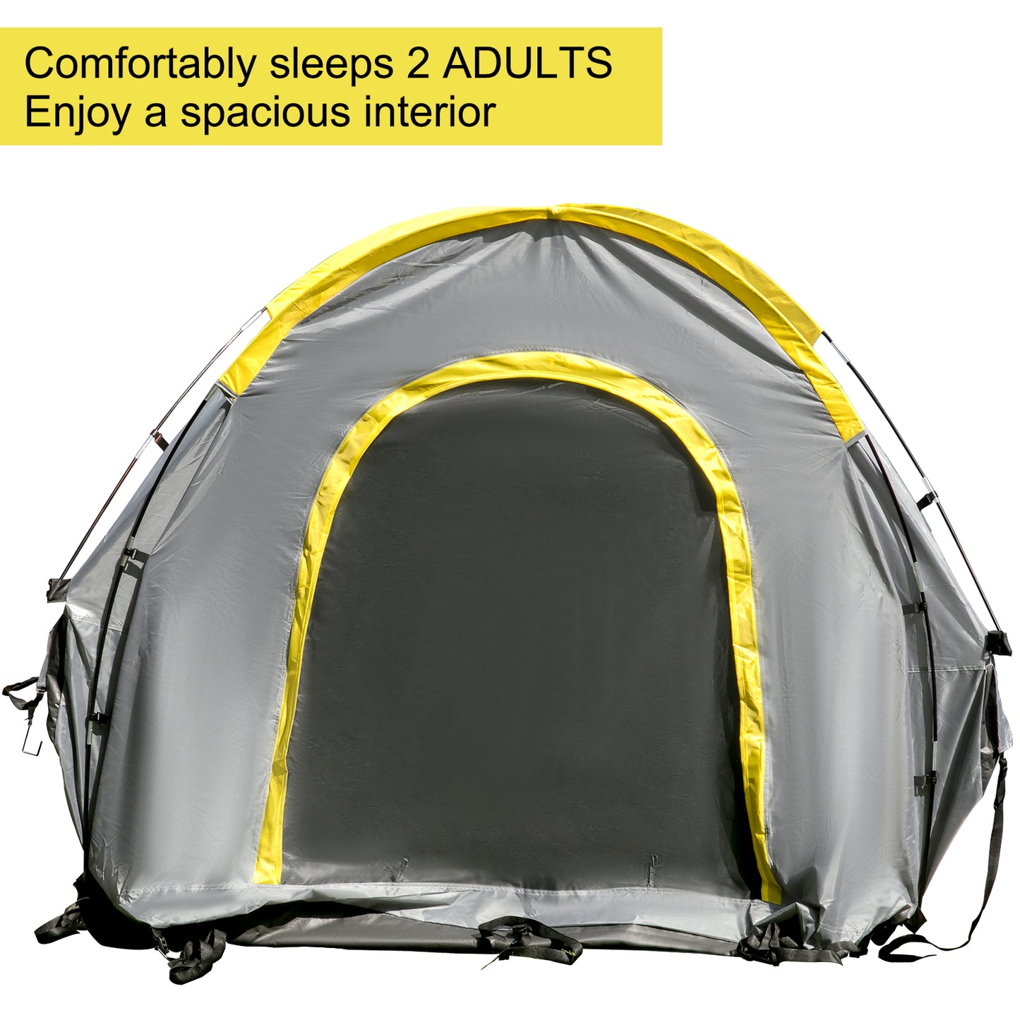 VEVOR 5-8 FT Waterproof Truck Tent Bed for Camping Hiking