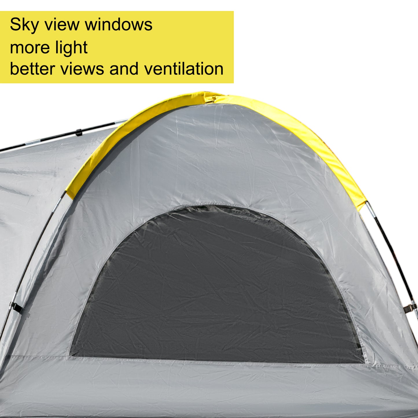 VEVOR 5-8 FT Waterproof Truck Tent Bed for Camping Hiking