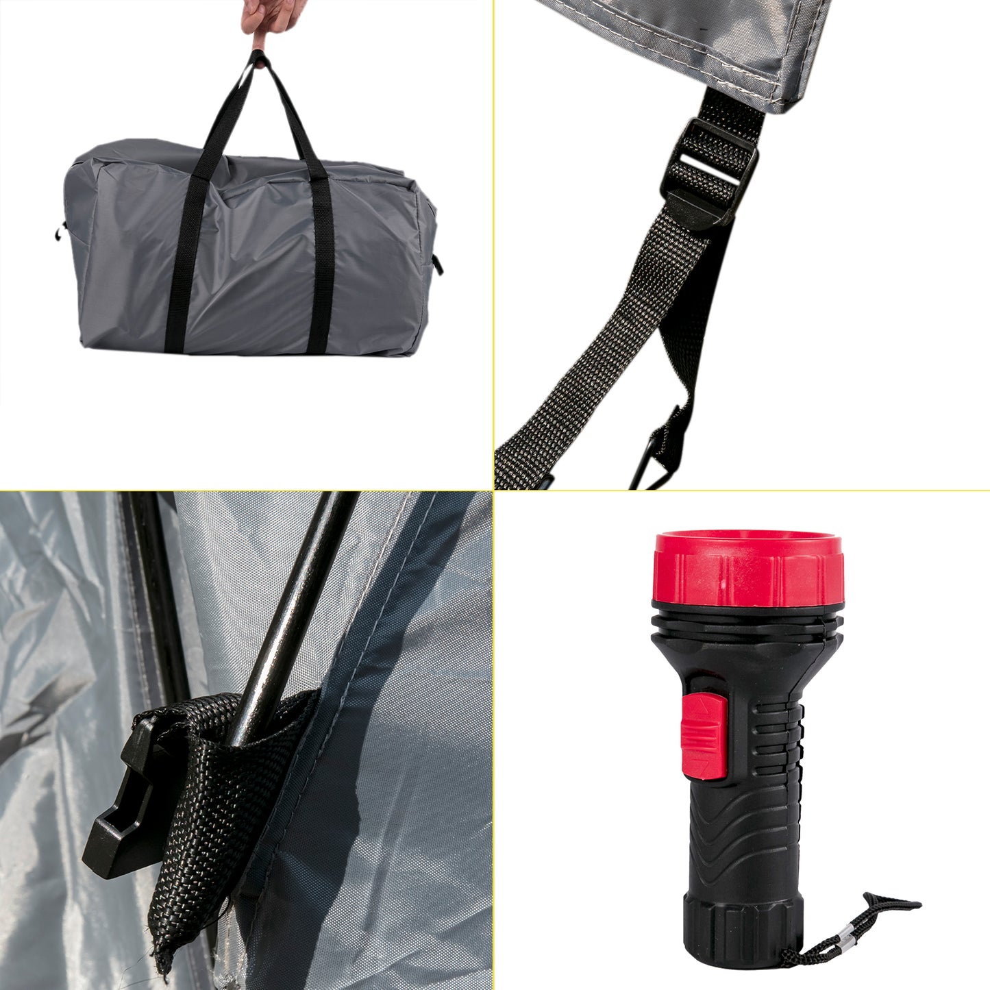 VEVOR 5-8 FT Waterproof Truck Tent Bed for Camping Hiking